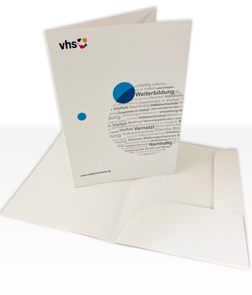 Einlegemappe Wortwolke