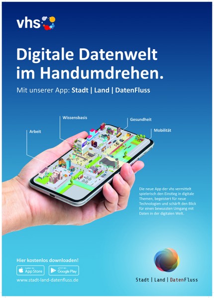Posterset A1 - zur App des DVV