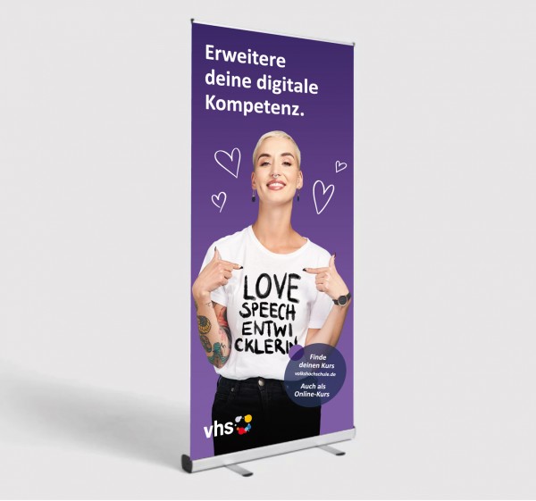 Roll-Up Lovespeechentwicklerin